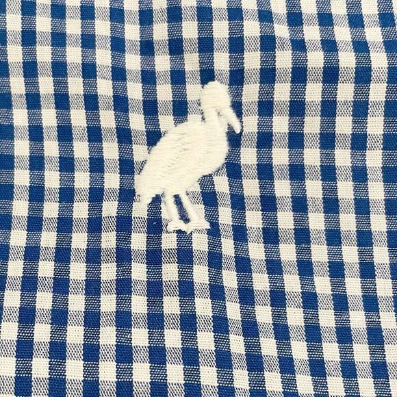 The Beaufort Bonnett Company Dean’s List Shirt Blue Check Plaid Boys Size 10 - Picture 5 of 6